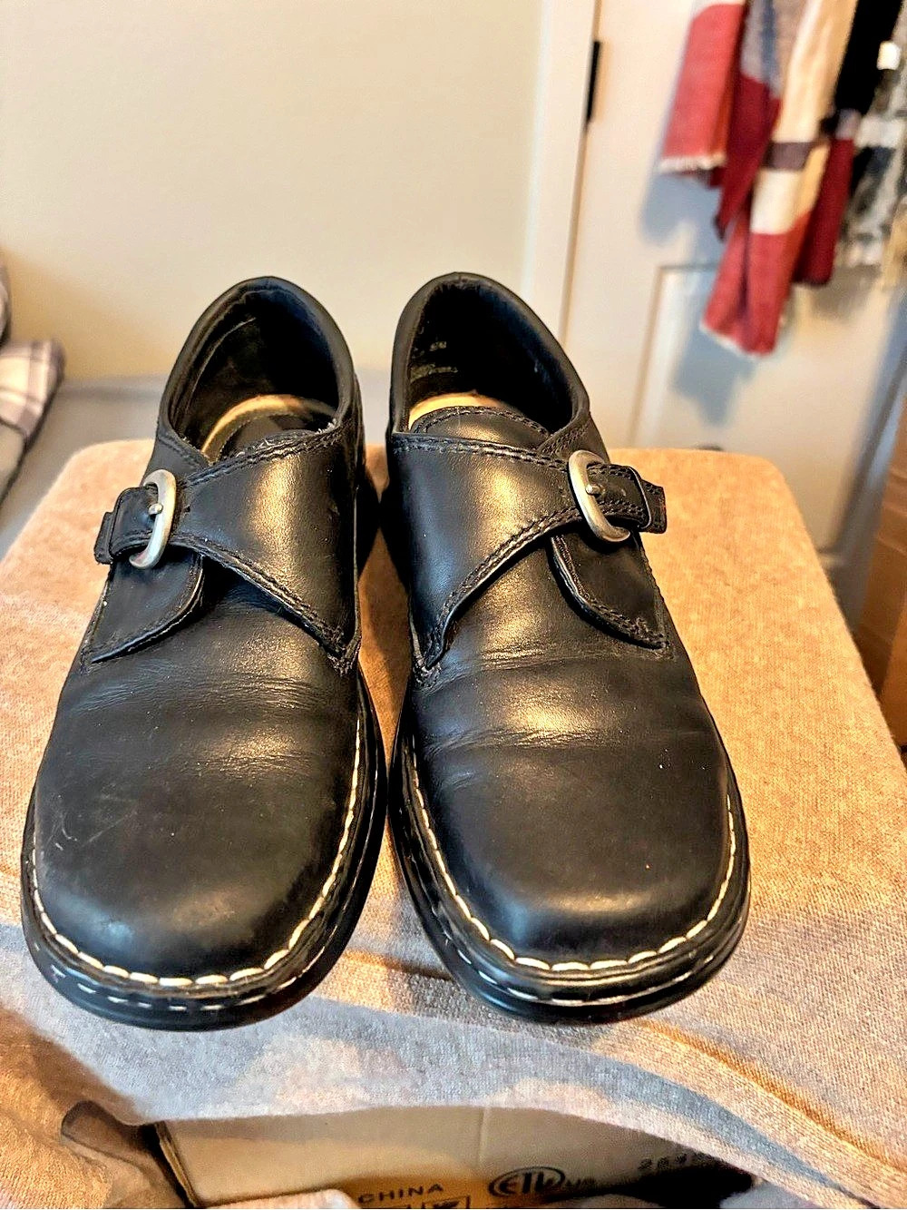G.H. Bass & Co. Black Buckle loafer